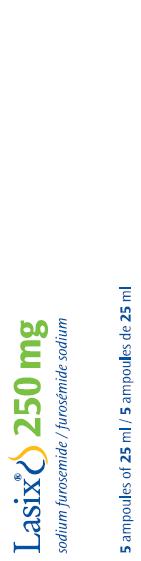 Lasix Ampoules 250mg*